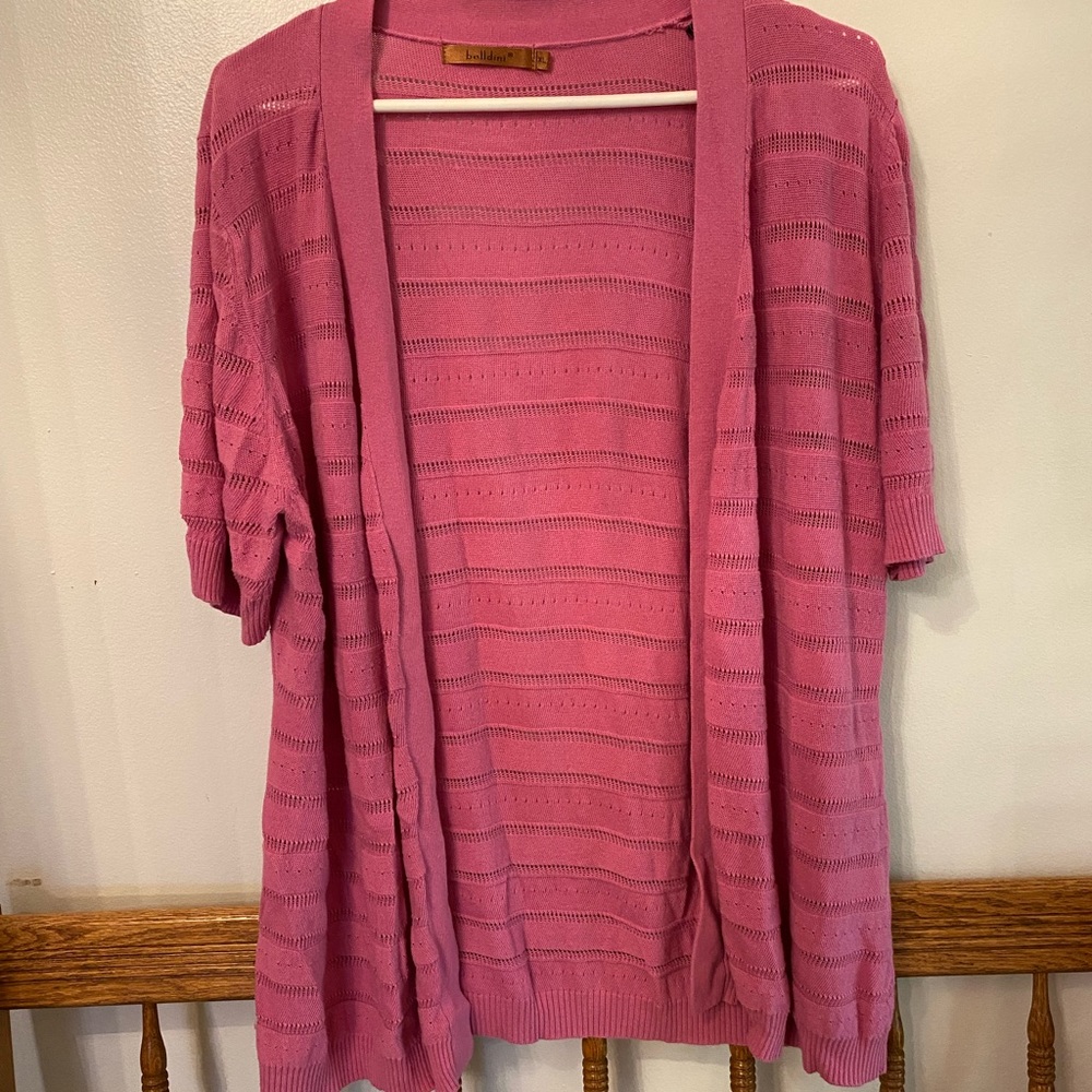 Pretty light weight cardigan!
